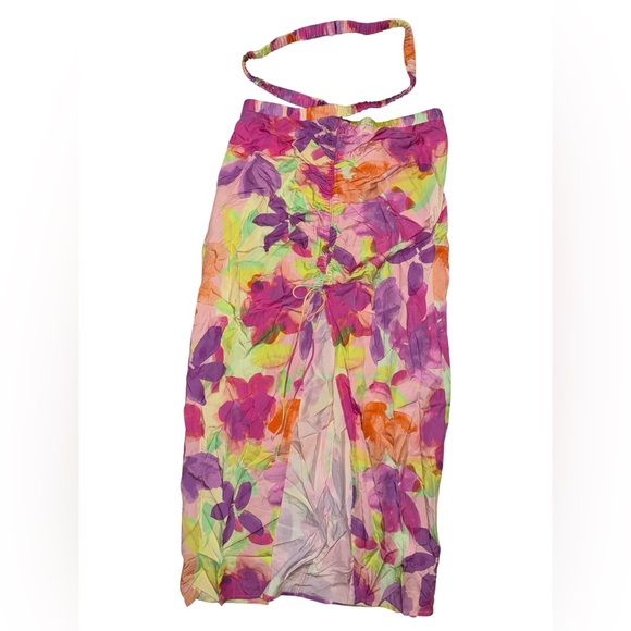 For love and lemons Pia Midi Skirt size large in multi color - Picture 4 of 7